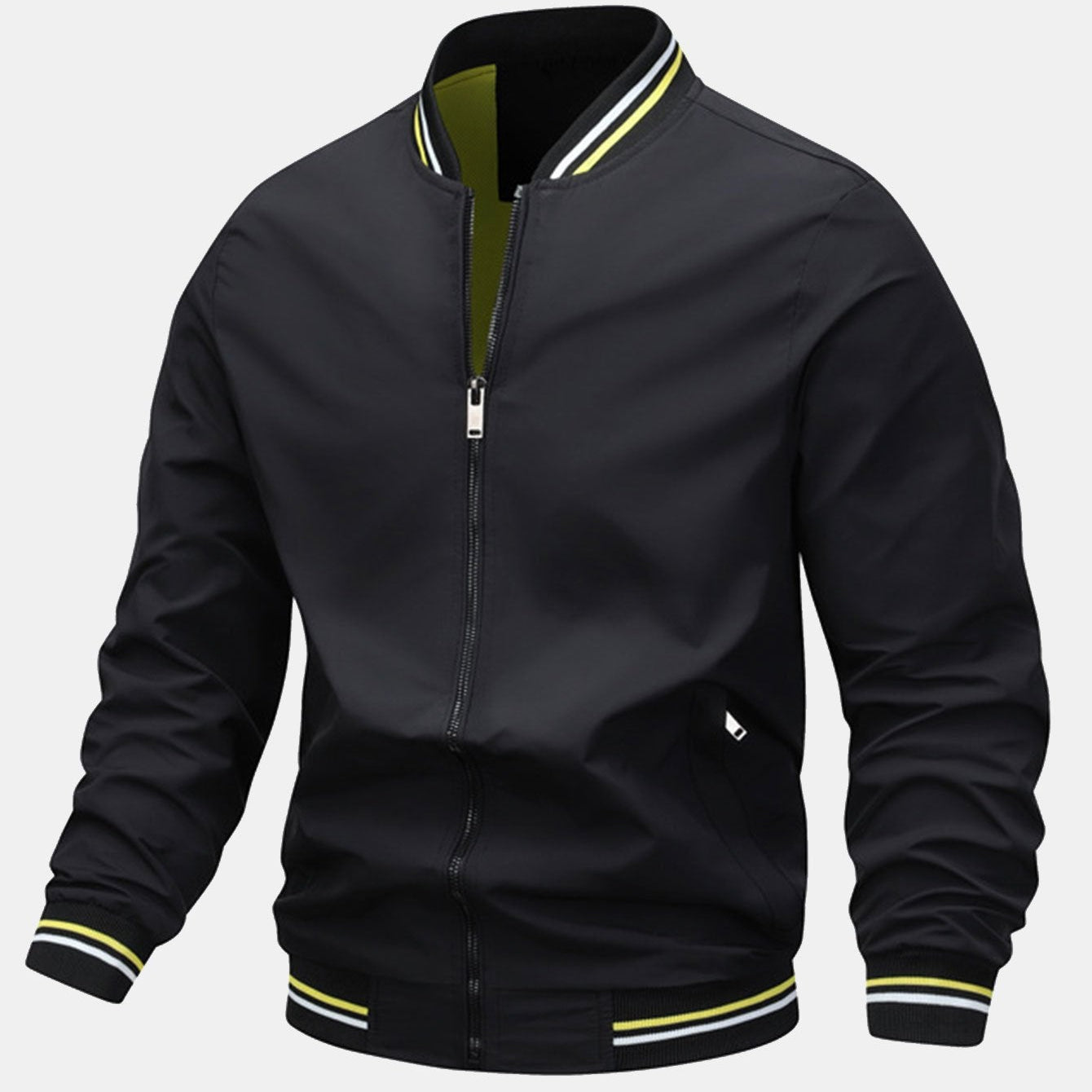 Ethan | Zip-Through Bomber Jacket
