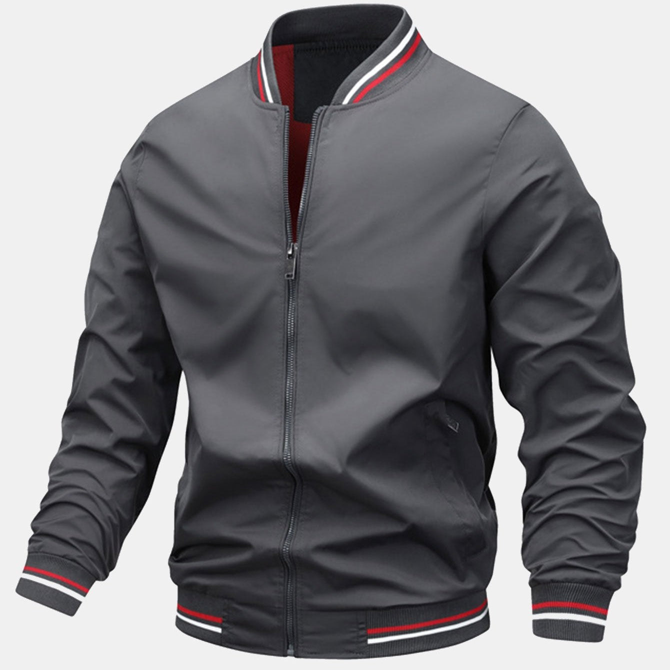 Ethan | Zip-Through Bomber Jacket