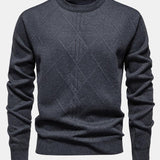 Kai | Geometric Check Sweater