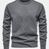 Kai | Geometric Check Sweater