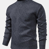 Kai | Geometric Check Sweater