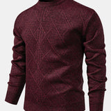 Kai | Geometric Check Sweater