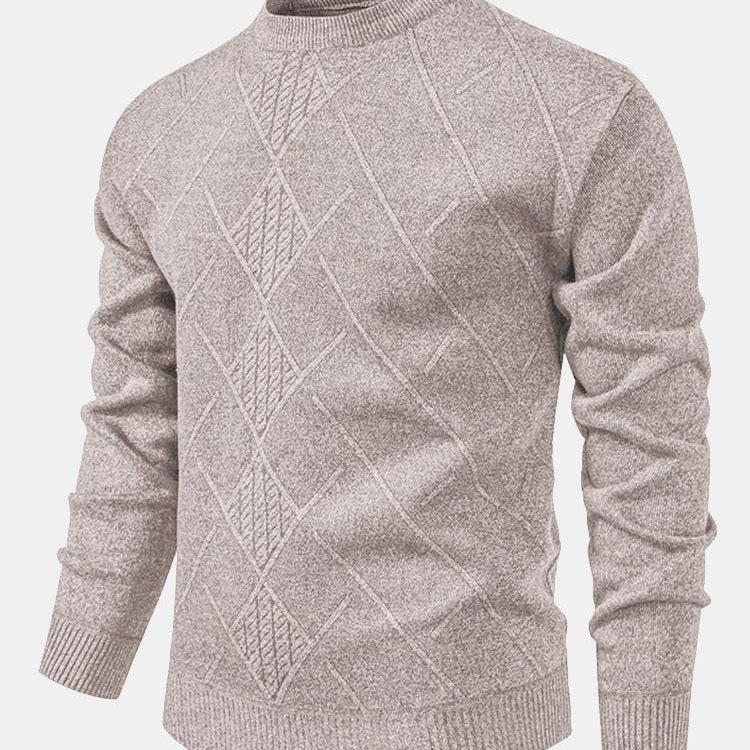 Kai | Geometric Check Sweater