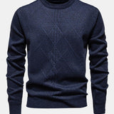 Kai | Geometric Check Sweater