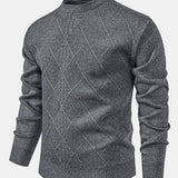 Kai | Geometric Check Sweater