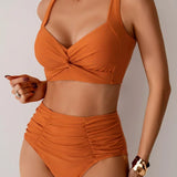 Tabitha | High-Waisted Summer Swimsuit
