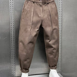 Judd men's textured pleated tapered pants, view 5