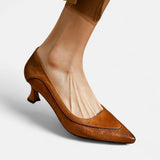 Aubrey Leather Heels