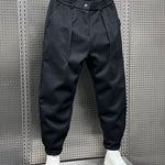 Judd men's textured pleated tapered pants, view 4