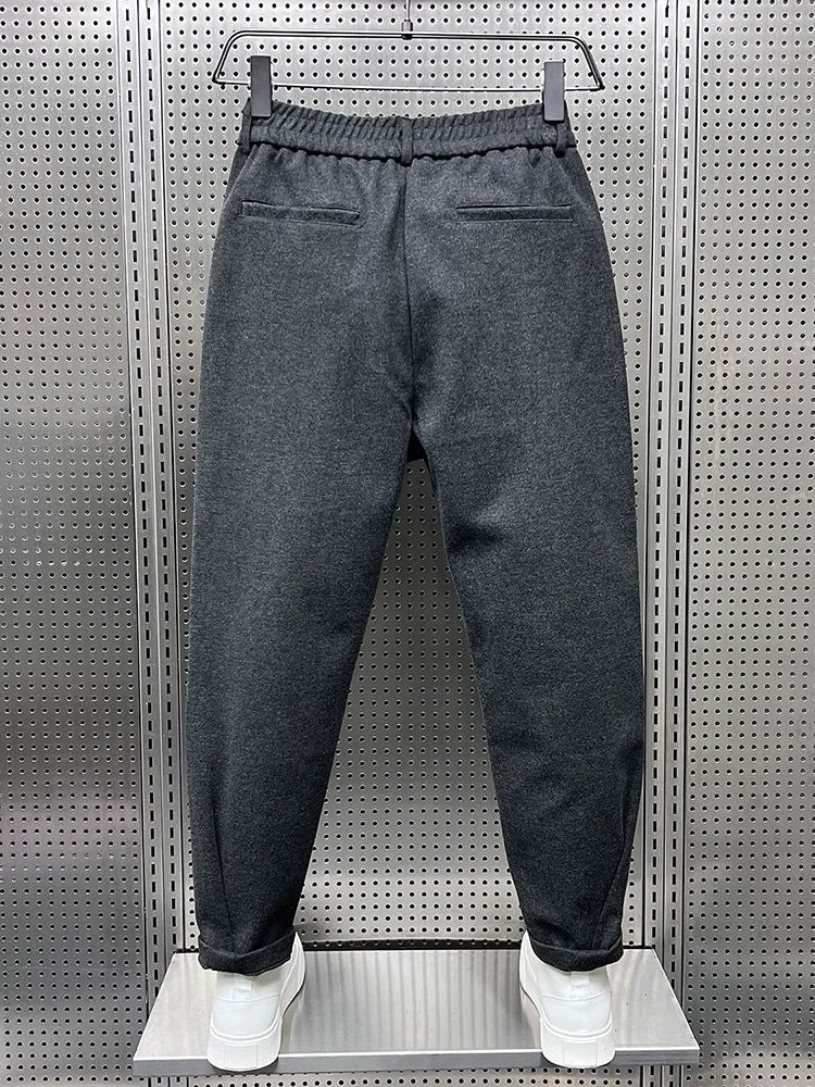 Judd men's textured pleated tapered pants, view 6