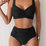Tabitha | High-Waisted Summer Swimsuit