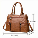 Gabrielle - Women Leather Tote Bag