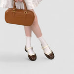 Tess two tone spectator Mary Jane shoes, view 9