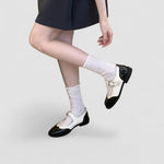 Tess two tone spectator Mary Jane shoes, view 10