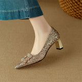 Josephine Glitter Pumps