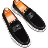 Caleb | Leather Penny Loafers