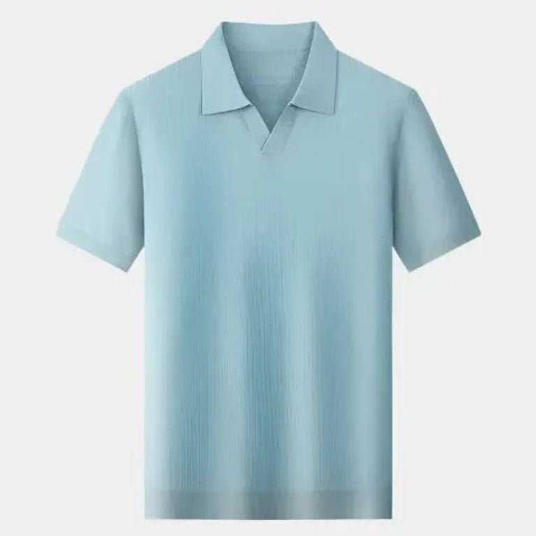 Colton | Open Collar Short Sleeve Shirt