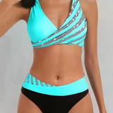 Mackenzie | Warm-Tone Print Bikini