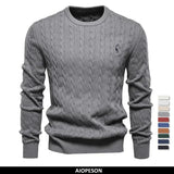 Austin | Modern Cable Knit Sweater