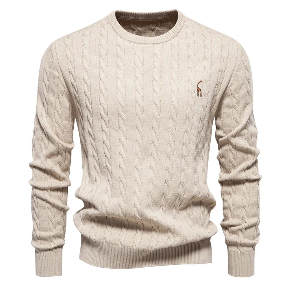 Austin | Modern Cable Knit Sweater