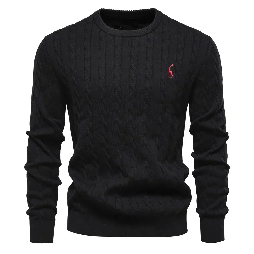Austin | Modern Cable Knit Sweater