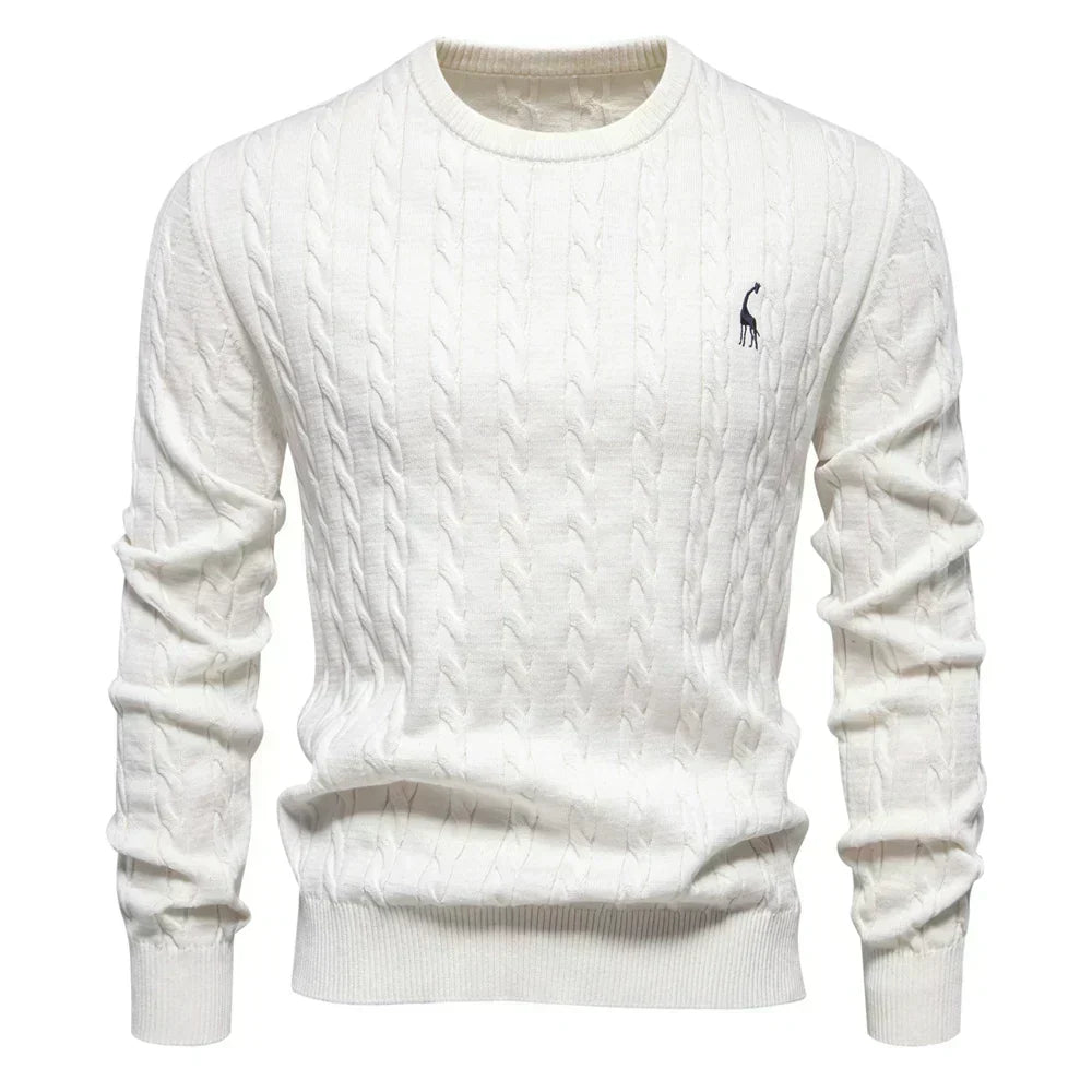 Austin | Modern Cable Knit Sweater