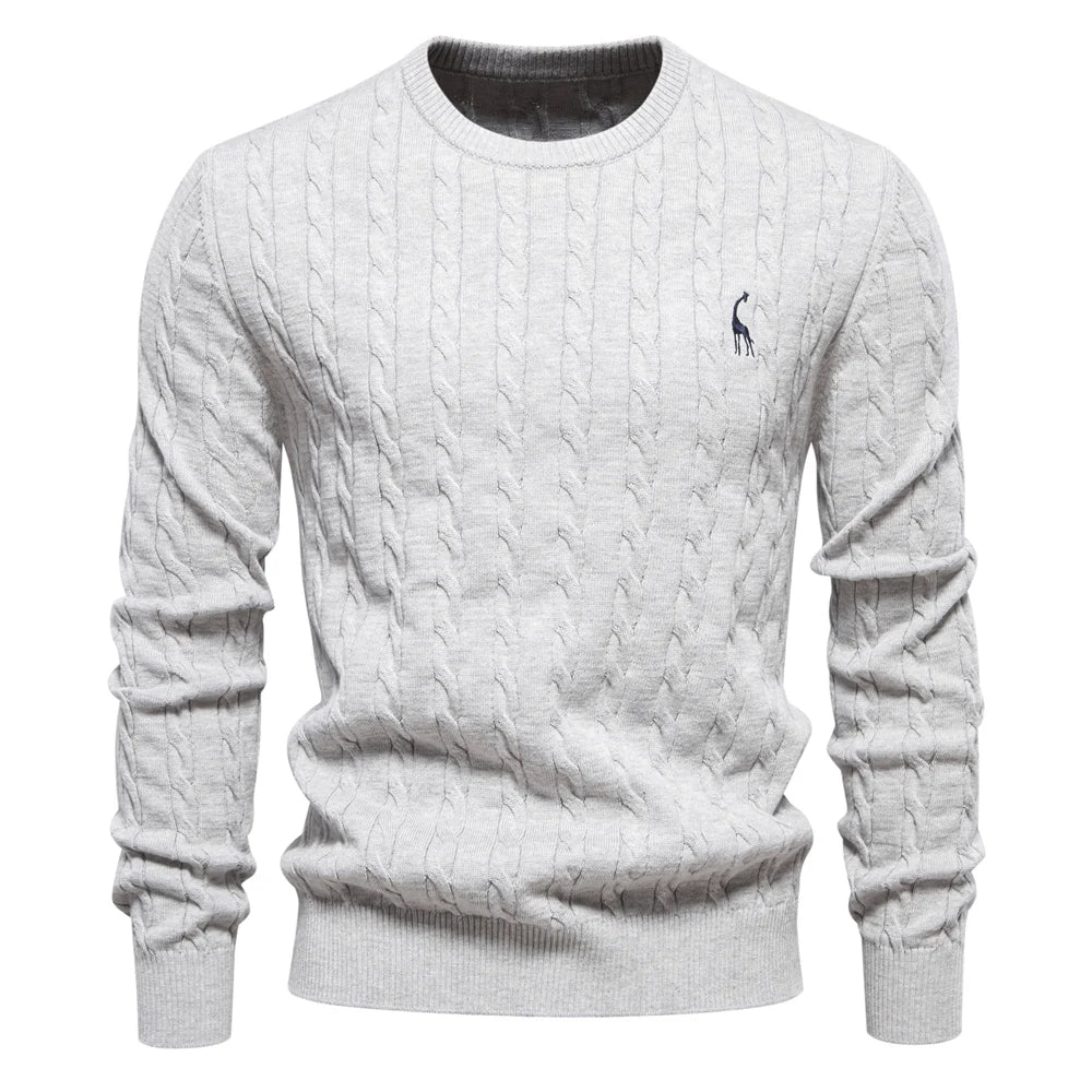 Austin | Modern Cable Knit Sweater