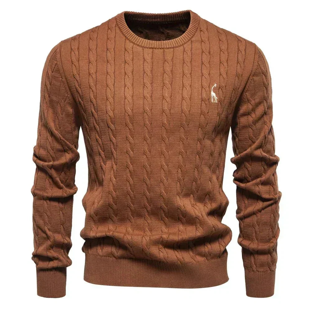 Austin | Modern Cable Knit Sweater