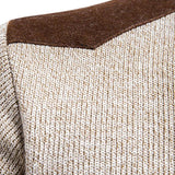 Malcolm | Contrast Pocket Panel Half-Zip Sweater