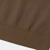 Bryce | Knit Polo with Open Lapel Collar