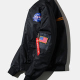 Jack | Oversized Bomber Jacket with NASA Print