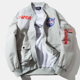 Jack | Oversized Bomber Jacket with NASA Print