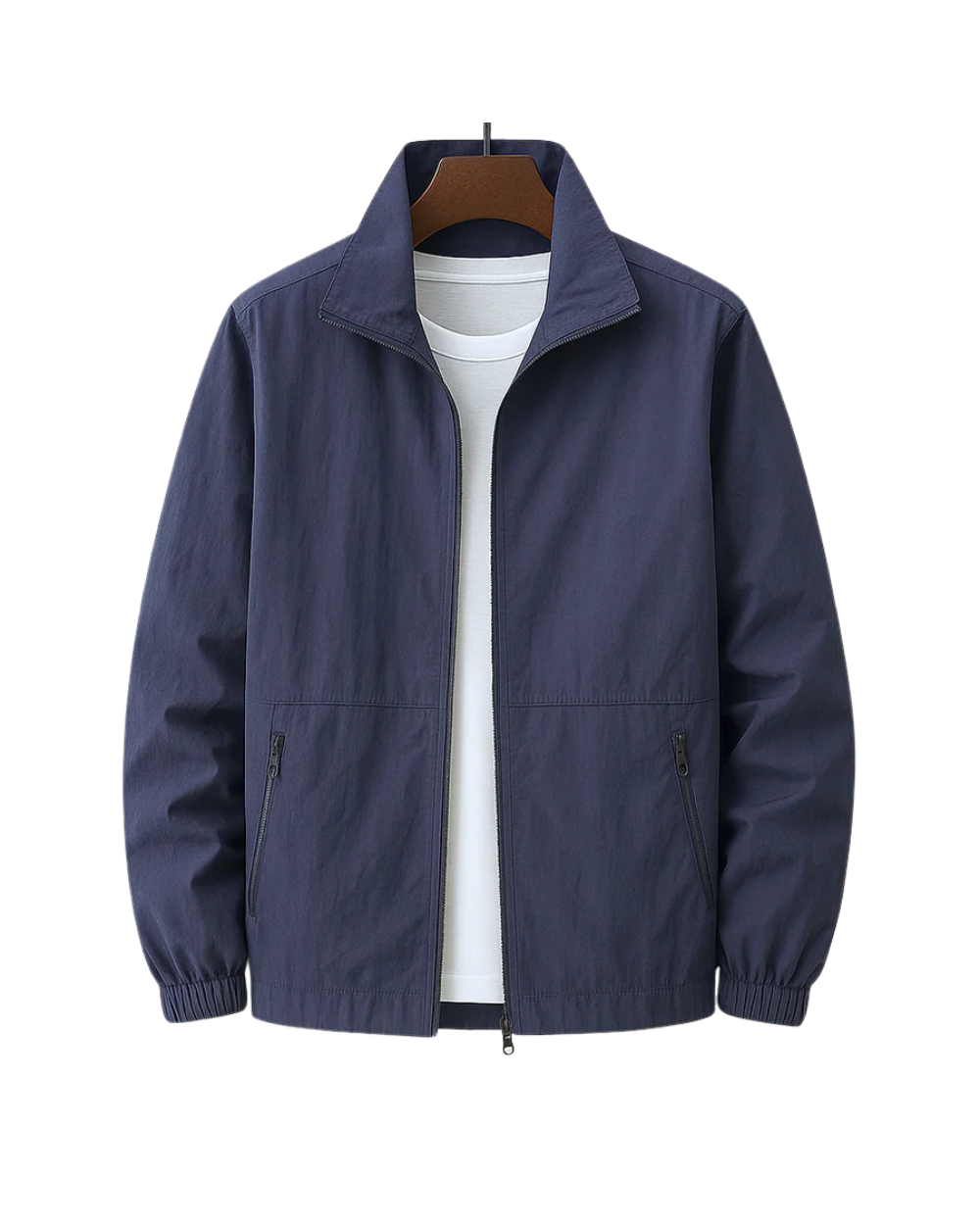 Reed men's lightweight stand collar jacket, view 6