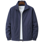 Reed men's lightweight stand collar jacket, view 6