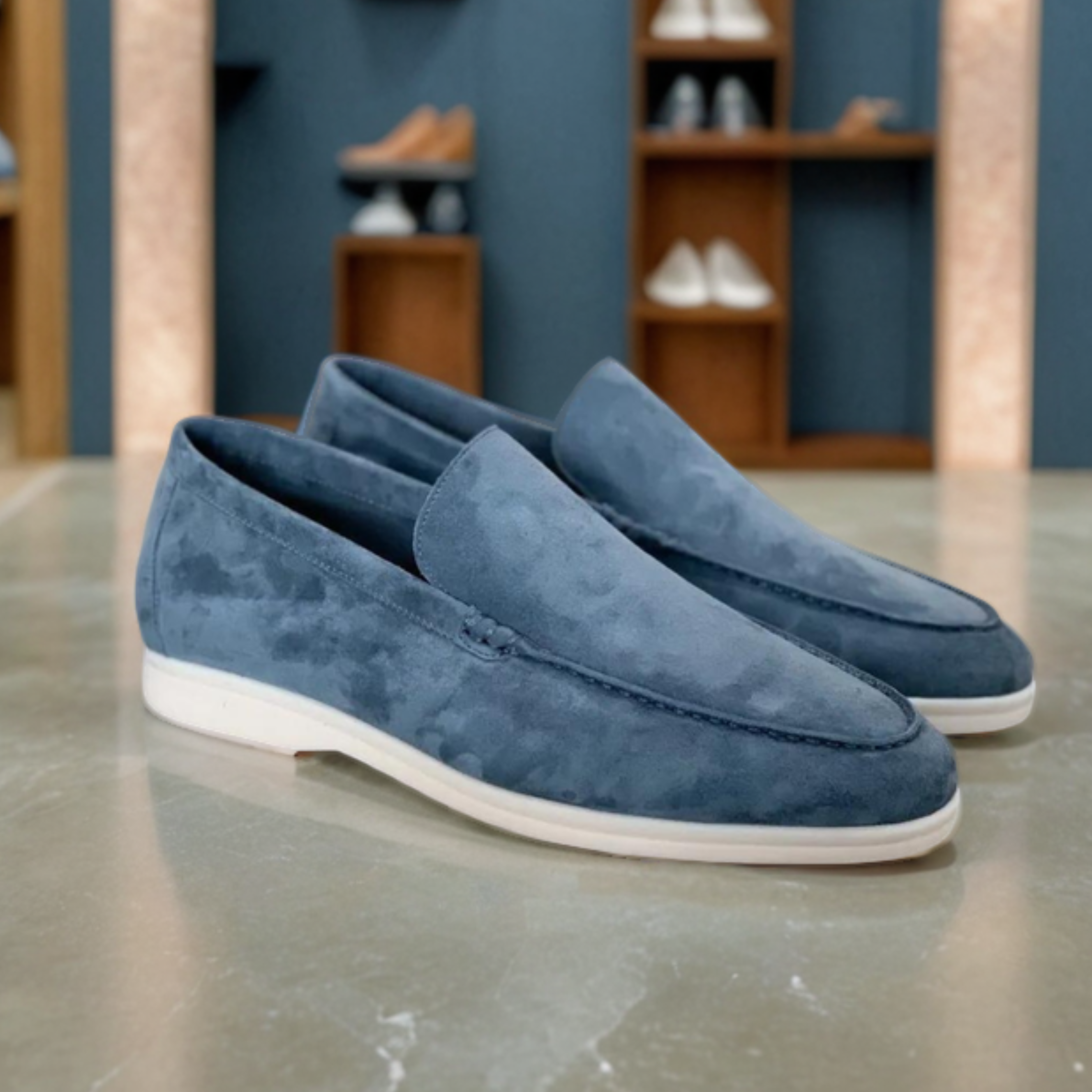 Evan | High-Quality Suede Loafers