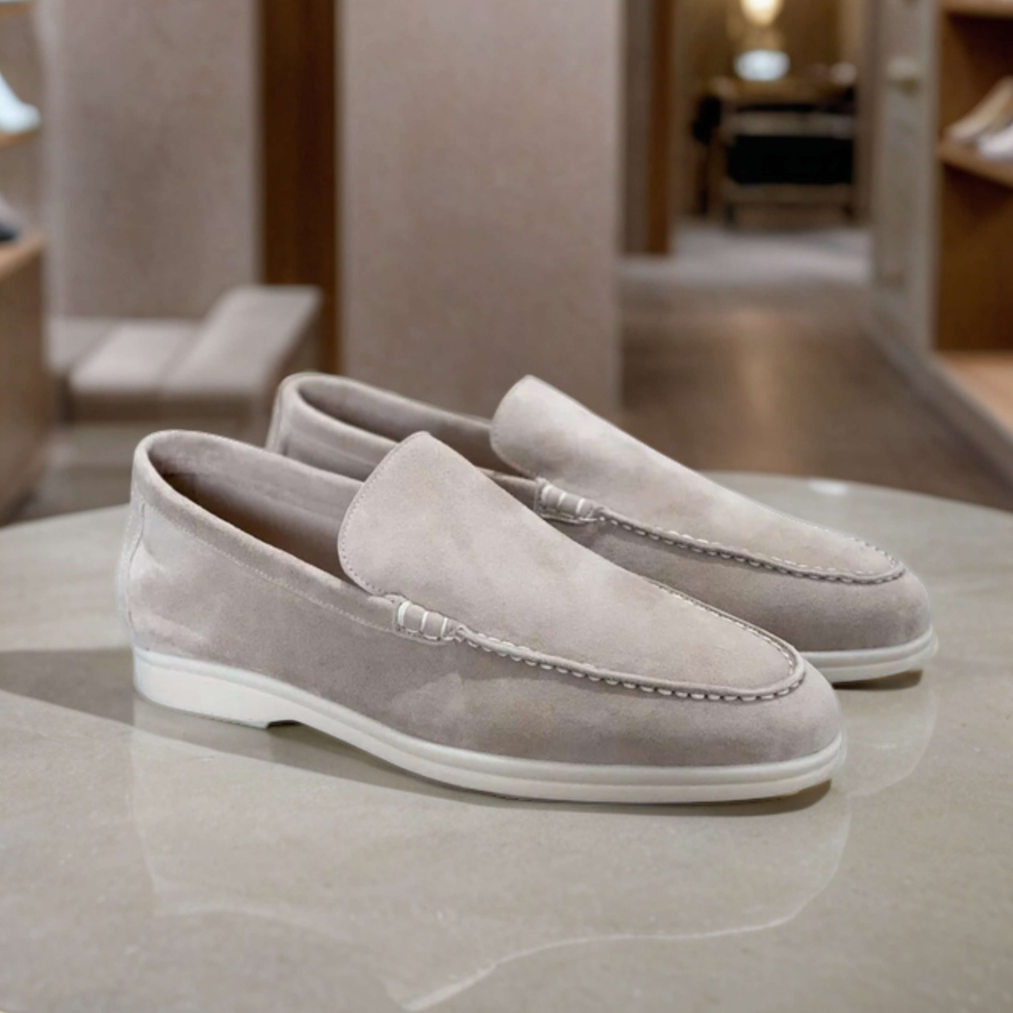Evan | High-Quality Suede Loafers