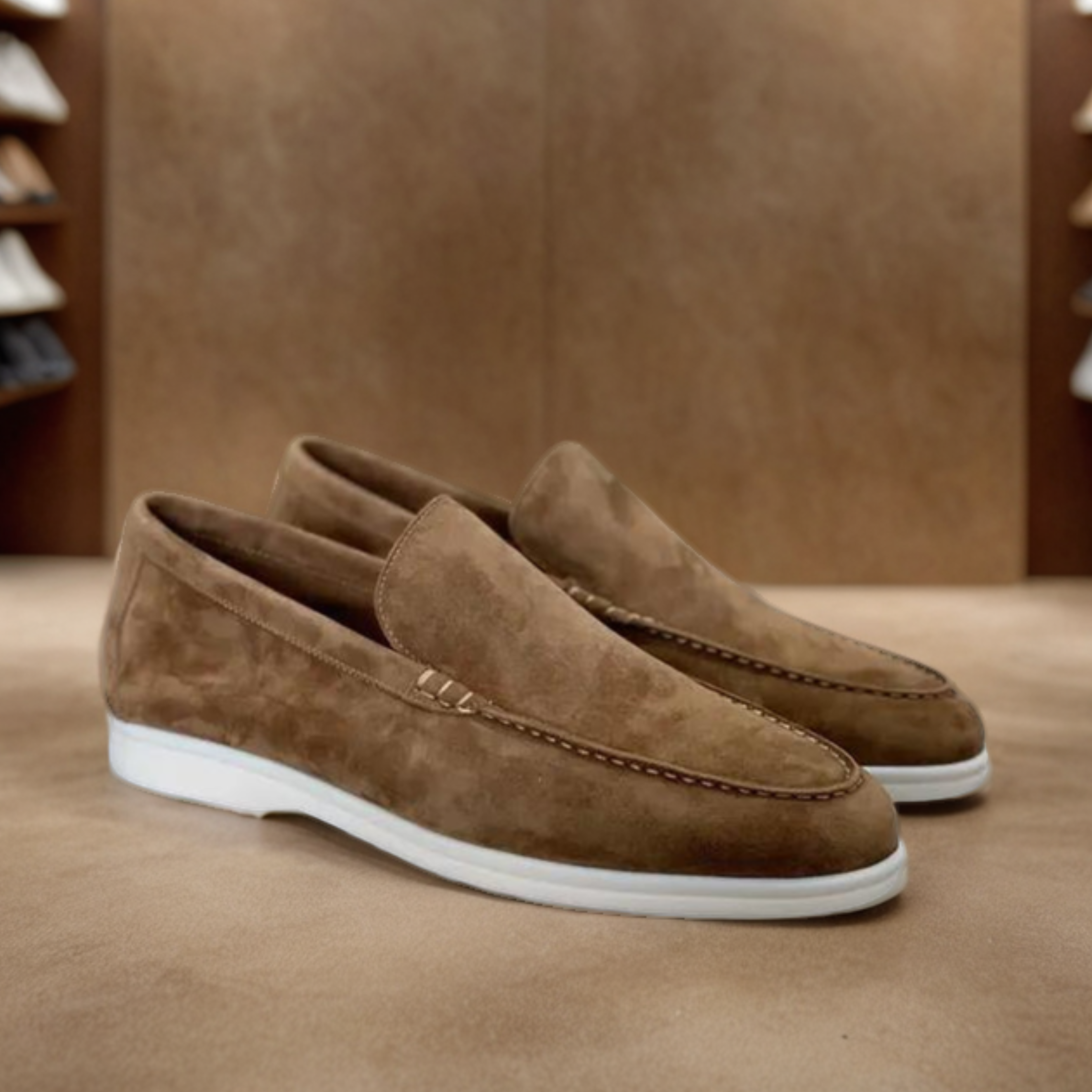 Evan | High-Quality Suede Loafers