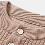 Silas | Ribbed Henley Sweater