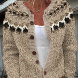 Avery - Vintage Icelandic Cardigan
