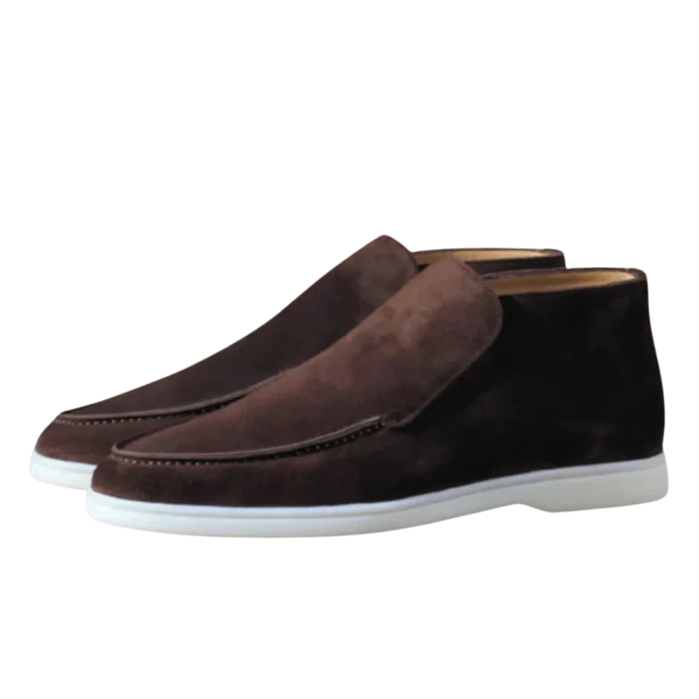 Dylan | Suede Loafers with Raised Sole