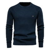 Hayden | Elegant Check Pattern Sweater