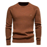Hayden | Elegant Check Pattern Sweater