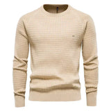 Hayden | Elegant Check Pattern Sweater