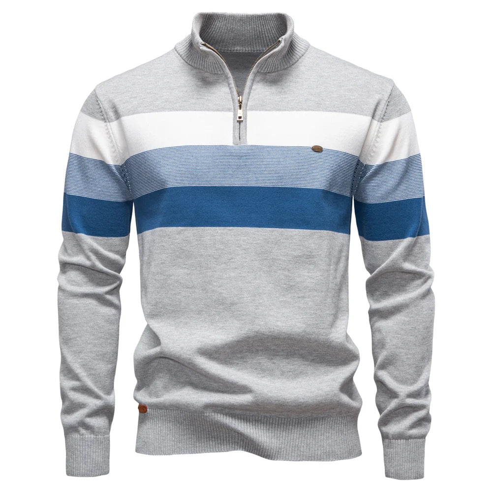 Wesley | Stand Collar Sweater
