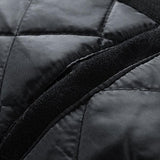 Leo | Wool-Look Baseball Jacket with Faux Leather Sleeves