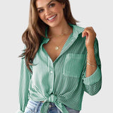 Aria - Collared Neck Shirt