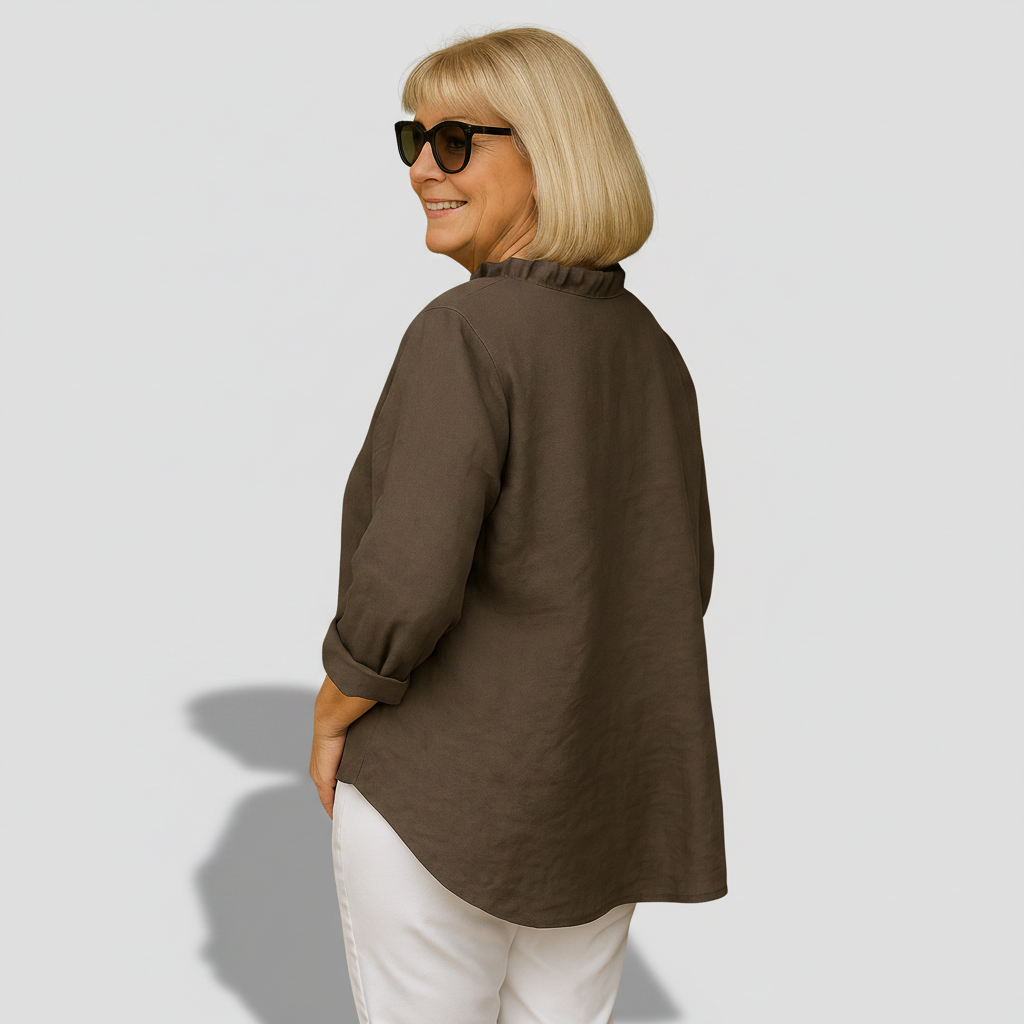 Samantha - Soft Ruffle Blouse