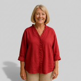Samantha - Soft Ruffle Blouse