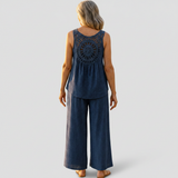 Joyce | Sleeveless Two-Piece Set