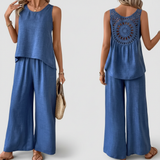 Joyce | Sleeveless Two-Piece Set